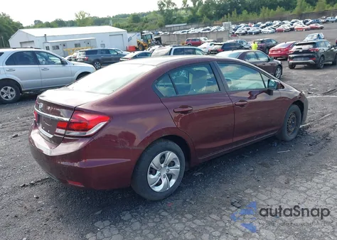 2014 Honda Civic Lx from USA, damaged, VIN 19XFB2F55EE232448